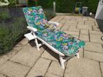 ligbed tuin, Tuin en Terras, Ligbedden, Ophalen of Verzenden, Kunststof, Verstelbaar