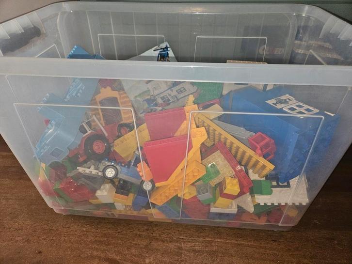 Duplo inclusief bewaarbox met deksel, Kinderen en Baby's, Speelgoed | Bouwstenen, Gebruikt, Ophalen