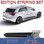 W177 A45 AMG EDITION STICKER SET L/R STRIPING A KLASSE 2020-, Ophalen of Verzenden