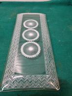 Cake plateau vintage met gouden rand, Huis en Inrichting, Woonaccessoires | Schalen en Manden, Ophalen of Verzenden, 'T Olde Gre-j