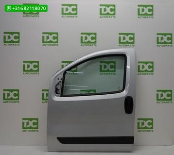 Peugeot Bipper ('07-'15) Voorportier links zilvergrijs beschikbaar voor biedingen