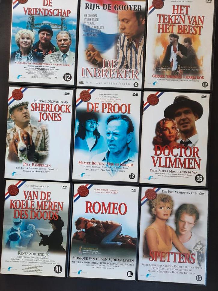 20 Nederlandse Films op DVD - Diverse Titels, Cd's en Dvd's, Dvd's | Nederlandstalig, Film, Filmhuis, Alle leeftijden, Ophalen of Verzenden