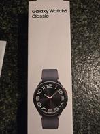 Galaxy watch 6 classic, Sieraden, Tassen en Uiterlijk, Smartwatches, Zwart, Ophalen of Verzenden, Zo goed als nieuw, Samsung