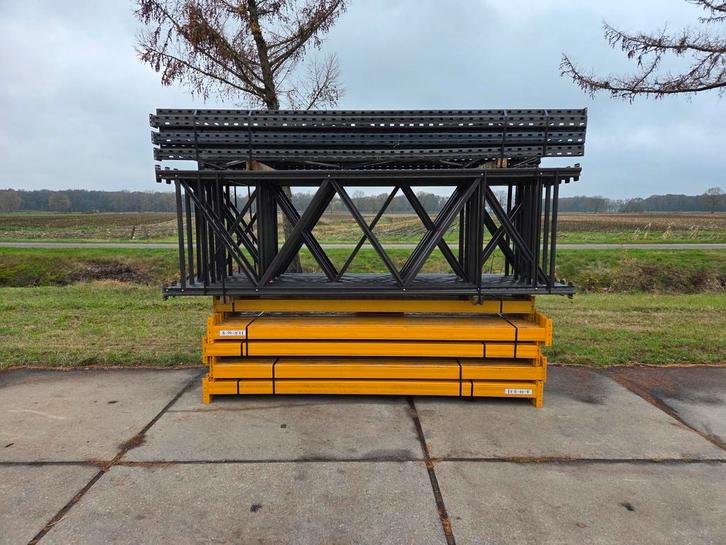 3x set 14.0m Link51 palletstelling  3.3x1.0x2.7m, Zakelijke goederen, Kantoor en Winkelinrichting | Magazijn, Stelling en Opslag