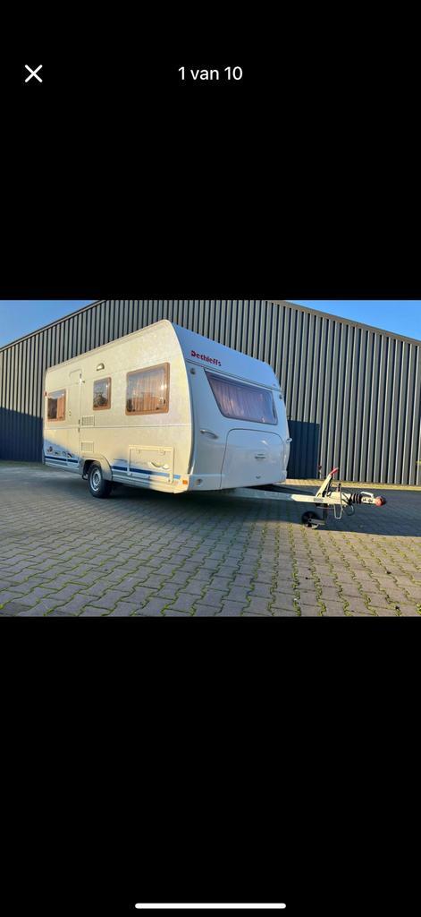 Dethleffs, Caravans en Kamperen, Caravans, Particulier, tot en met 4, Rondzit, Dethleffs, Dwarsbed, Airco, Ophalen