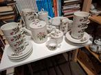 Ontbijtservies. Servies. Pink Roses. Villeroy&Boch. Vintage, Huis en Inrichting, Overige typen, Ophalen of Verzenden, Zo goed als nieuw