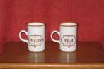 Set van twee mokken Churchill – Coffee, Tea, Verzenden, Zo goed als nieuw, Overige stijlen, Kop(pen) en/of Schotel(s)