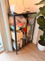 Metalen IKEA vitrinekast, Huis en Inrichting, Kasten | Vitrinekasten, Ophalen, 50 tot 100 cm, 150 tot 200 cm, 25 tot 50 cm