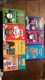 7 doosjes met spellen., Hobby en Vrije tijd, Gezelschapsspellen | Kaartspellen, Ophalen, Zo goed als nieuw