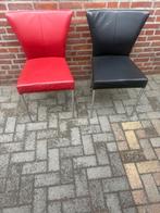 eetkamerstoelen 6 stuks, Overige kleuren, Leer, Ophalen of Verzenden, Zo goed als nieuw