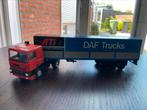 DAF 95 LION CAR + trailer lion car 3 as, Ophalen of Verzenden, Zo goed als nieuw, Bus of Vrachtwagen, Lion Toys