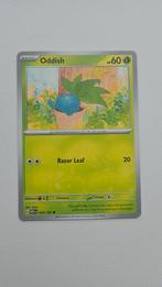 Pokemonkaarten 151 serie oddish 43/165, Nieuw, Ophalen of Verzenden, Losse kaart
