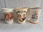 3 herinneringsbekers Nederland. Juliana Bernhard, Bevrijding, Ophalen of Verzenden, Zo goed als nieuw, Nederland