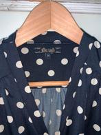 King Louie Blouse Stippen M Nieuw, Maat 38/40 (M), Blauw, Nieuw, Ophalen of Verzenden