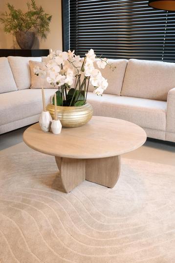 Salontafel rond Acaciahout | Ook bijzettafel & eettafel beschikbaar voor biedingen