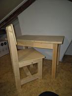 Houten Kinder Tafel en Stoel Set, Ophalen of Verzenden, Zo goed als nieuw, Tafel(s) en Stoel(en)