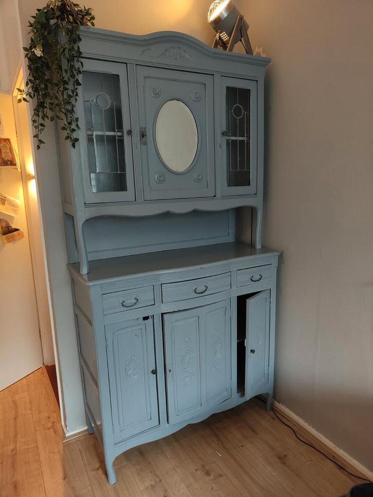 Vintage buffetkast verdient een nieuw plekje, Huis en Inrichting, Kasten | Buffetkasten, Gebruikt, 200 cm of meer, 100 tot 150 cm
