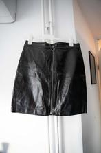 Zwarte nep leren rok Ichi maat 40, valt kleiner, als nieuw, Kleding | Dames, Maat 38/40 (M), Verzenden, Zwart, Zo goed als nieuw