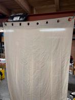 6 stuks beige gordijnen 140 x 260 cm ecru, Huis en Inrichting, Stoffering | Gordijnen en Lamellen, Ophalen, Zo goed als nieuw