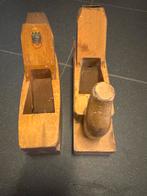 Twee oude houten schaven, Ophalen of Verzenden