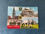 Ansichtkaart Groningen Martinitoren Peerd van Ome Loeks, Ophalen of Verzenden, 1960 tot 1980, Gelopen, Groningen
