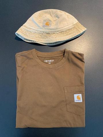 Carhartt T-Shirt & Bucket Hat beschikbaar voor biedingen