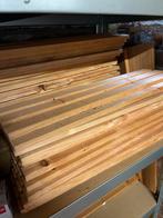 Houten wandpanelen / schuttingdelen 30stuk +- 50cm pst, Gebruikt, Minder dan 25 mm, Plank, Ophalen