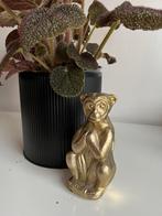 Zware Messing Jungle Aap Monkey Hollywood Regency, Ophalen of Verzenden