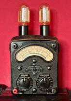 Tafellamp "A.V.O.Meter', Kunststof, Gebruikt, Ophalen of Verzenden, Vintage,Funky,Home,Decoratief,Cool,Industrieel,Design.