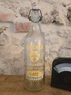 Antieke glazen limonadefles van het merk Phénix €15

p/st, Ophalen of Verzenden