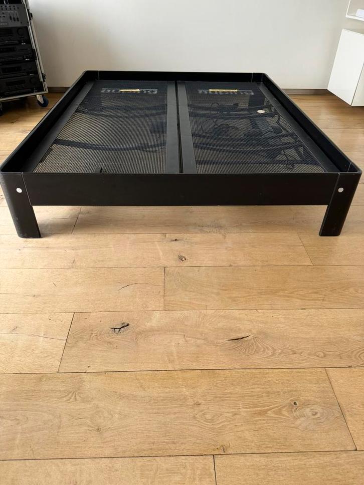 Refurbished Auping auronde 180 x 200, Huis en Inrichting, Slaapkamer | Bedden, Zo goed als nieuw, Tweepersoons, 180 cm, 200 cm