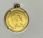 Munt gouden tientje als hanger, Postzegels en Munten, Koningin Wilhelmina, Losse munt, 10 gulden, Goud