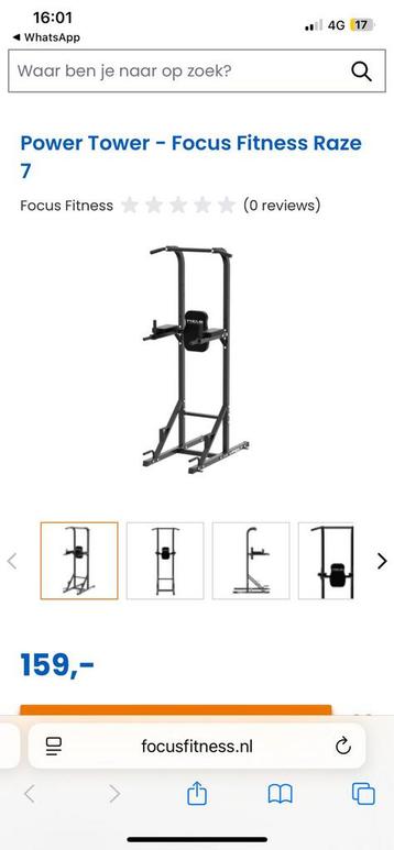 Power tower fitness beschikbaar voor biedingen