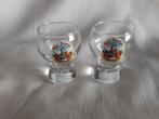 KEES BOONTJE glaasjes, 2 stuks, Ophalen of Verzenden, Zo goed als nieuw, Borrel- of Shotglas