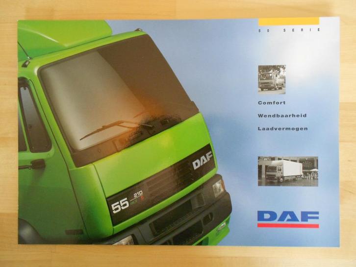 DAF 55 Brochure 1995, Boeken, Auto's | Folders en Tijdschriften, Zo goed als nieuw, Overige merken, Ophalen