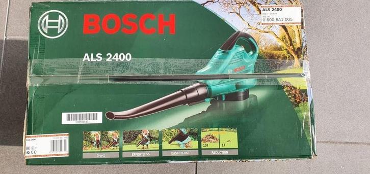 Bosch elektrische bladblazer ALS 2400, Tuin en Terras, Bladblazers, Zo goed als nieuw, Elektrisch, Ophalen of Verzenden