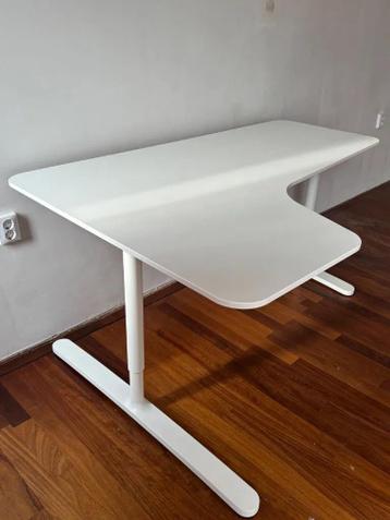 Hoekbureau Ikea Bekant wit 160x110 - afbeelding 3