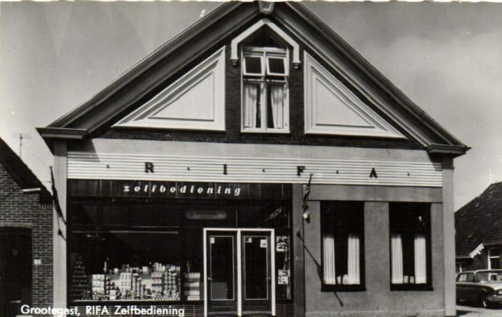 Grootegast, RIFA Zelfbediening - ongelopen, Verzamelen, Ansichtkaarten | Nederland, Ongelopen, Groningen, Voor 1920, Ophalen of Verzenden