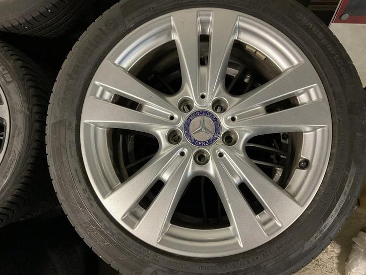 Mercedes velgen/banden, Auto-onderdelen, Banden en Velgen, Banden en Velgen, Personenwagen, Gebruikt, Ophalen of Verzenden