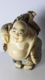 Antieke Japanse Netsuke, Verzamelen, Beelden en Beeldjes, Ophalen of Verzenden, Gebruikt, Mens