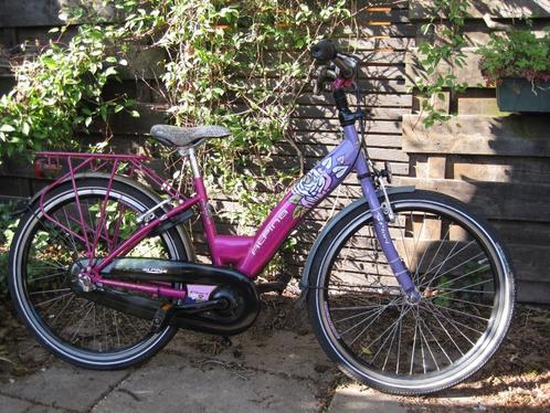 meisjesfiets fiets meisje 24 inch, Fietsen en Brommers, Fietsen | Meisjes, Gebruikt, 24 inch, Handrem, Versnellingen, Ophalen