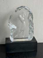 Nybro Zweden kristal glas beeld  Golfer 19 cm H, Ophalen of Verzenden, Zo goed als nieuw