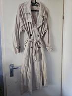 Zara trenchcoat linnen, Kleding | Dames, Verzenden, Zo goed als nieuw, Beige