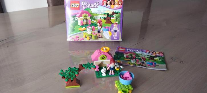 Lego Friends 3934 & 41303 - Mia's Puppy Huis & Training, Kinderen en Baby's, Speelgoed | Duplo en Lego, Gebruikt, Lego, Complete set