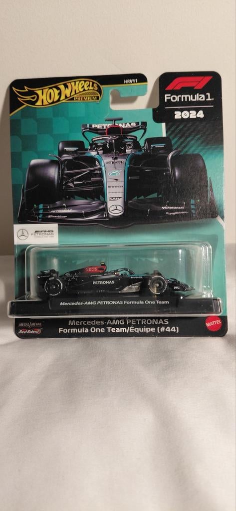 Hot Wheels Premium Mercedes F1 2024, Ophalen of Verzenden, Nieuw, Auto, Hot Wheels
