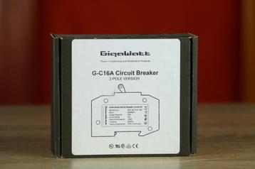 GigaWatt Circuit Breaker G-C16a 2-pole TRADE.INRUIL BTW/VAT* beschikbaar voor biedingen