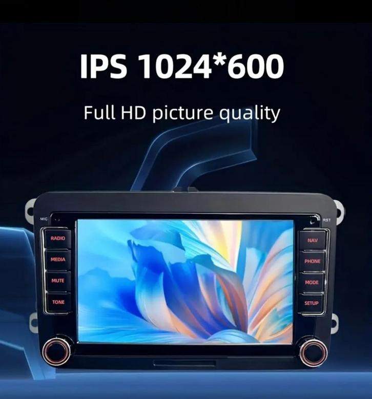 Android Autoradio met CarPlay & Android Auto - Nieuw, Auto diversen, Autoradio's, Nieuw, Ophalen of Verzenden