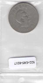 S22-G05-0217 Zambia 20 ngwee FI 1968 KM13, Postzegels en Munten, Munten | Afrika, Verzenden, Zambia