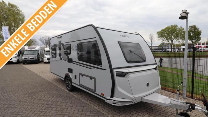 Knaus Sudwind 60Years 500 EU BJ. '25 KORTING € 3.00, Caravans en Kamperen, Caravans, Bedrijf, tot en met 4, Rondzit, Knaus, 2 aparte bedden