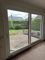 Hard houten schuifpui (3m breed, 2.20m hoog) - Goede staat!, Doe-het-zelf en Verbouw, Kozijnen en Schuifpuien, Ophalen, Gebruikt